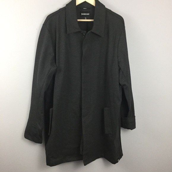 Betabrand Other - MEN'S Betabrand Charcoal Gray Fixer Coat
